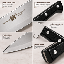 Cuchillo de Cocina 20 cm Acero Inoxidable - Multimenaje