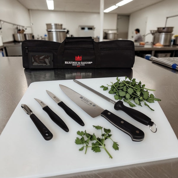 Maleta De Cocina Para Estudiantes - Set Profesional 6 Piezas 48x28cm - Martínez Y Gascón