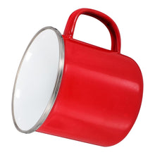 Jarro Agua Acero Enlozado Rojo 400ml 8cm - Condor