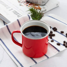 Jarro Agua Acero Enlozado Rojo 400ml 8cm - Condor