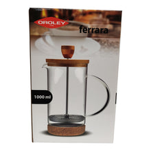 CAFETERA EMBOLO FERRARA 1000 ML OROLEY