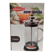 CAFETERA SPEZIA EMBOLO 6 TAZAS OROLEY