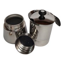 CAFETERA ACERO INOXIDABLE ARGES 6 T OROLEY