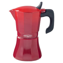 Cafetera Petra Inducción Roja 9 Tazas Oroley