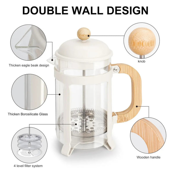 CAFETERA FRANCESA 350ML MULTIMENAJE