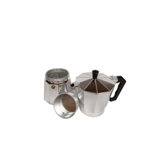 CAFETERA ALUMINIO 3 TAZAS CARONI