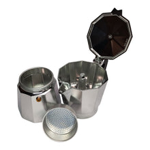 CAFETERA ALUMINIO 6 TAZAS CARONI