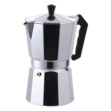 Cafetera Italiana Aluminio 6 Tazas Color Plateado Caroni