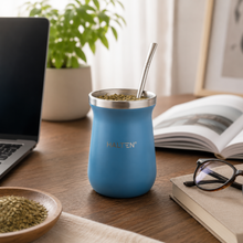 Mate Con Bombilla 227 Ml Acero Inoxidable - Halten