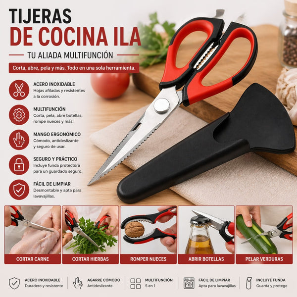 Tijeras Cocina Ila Multimenaje