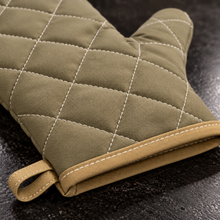 Guante de Cocina Acolchado para Horno 33 cm Beige - Multimenaje