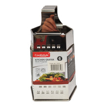 RALLADOR INOX. 6 CARAS 22,5X14 COOKSTYLE