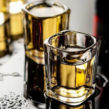 Vaso Vidrio Cuadrado Luckas 6x5cm Red Cherry