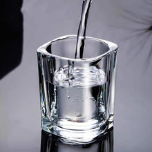 Vaso Vidrio Cuadrado Luckas 6x5cm Red Cherry