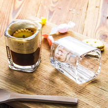 Vaso Vidrio Cuadrado Luckas 6x5cm Red Cherry