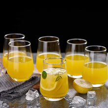 Vaso Vidrio 410ml 11,5x8,5x8,5cm - Red Cherry