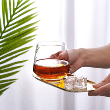 Vaso Vidrio 490ml 10x10x10cm - Red Cherry