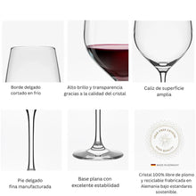 Copa Cristal Vino Montalcino Valley 495ml 23x8,5x8,5cm - Hausmann