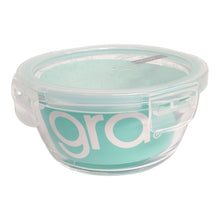 CONTENEDOR HERMETICO VIDRIO REDONDO 370CC ALLEGRA