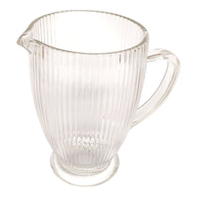 Jarra Estriada Vidrio Transparente 1350cc Wens