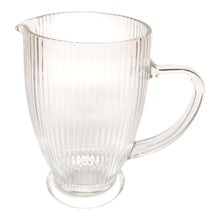 Jarra Estriada Vidrio Transparente 1350cc Wens