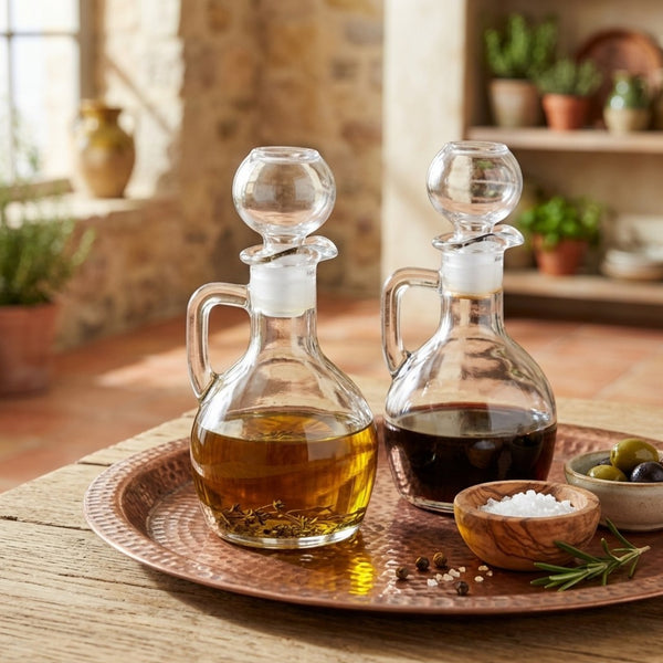 Botella Aceite Vidrio 190cc Multimenaje