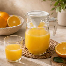Jarro Para Jugo Con Tapa 1,6 Litros Vidrio Transparente - Viita