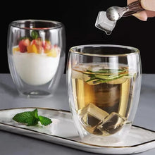 Vasos Palermo Doble Pared Set 2 Unidades 300ML 12X8X8CM - Oroley