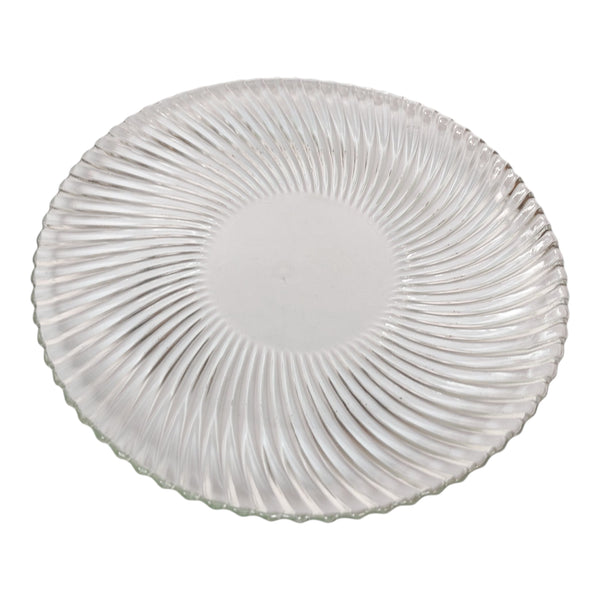 PLATO TORTA VIDRIO 20CM MULTIMENAJE