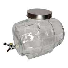 DISPENSADOR DE AGUA BARRIL VIDRIO CON BASE 8LT MULTIMENAJE