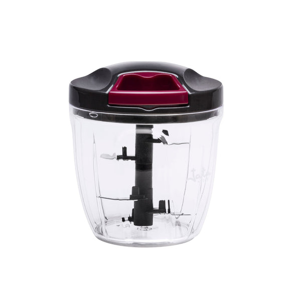 Picadora Batidora Manual 900 ml con Cuchillas de Acero Inoxidable - Jata